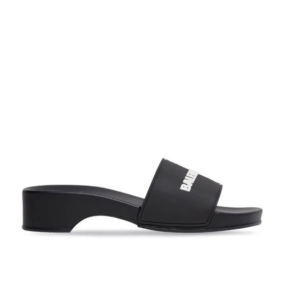 Black balenciaga clog pool slides - Picture 6 of 6